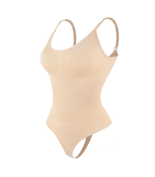 Women's Backless Seamless Camisole Shapewear Jumpsuit