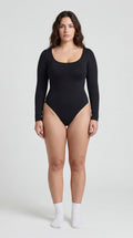 Womens Shapewear Bodysuits Long Sleeve